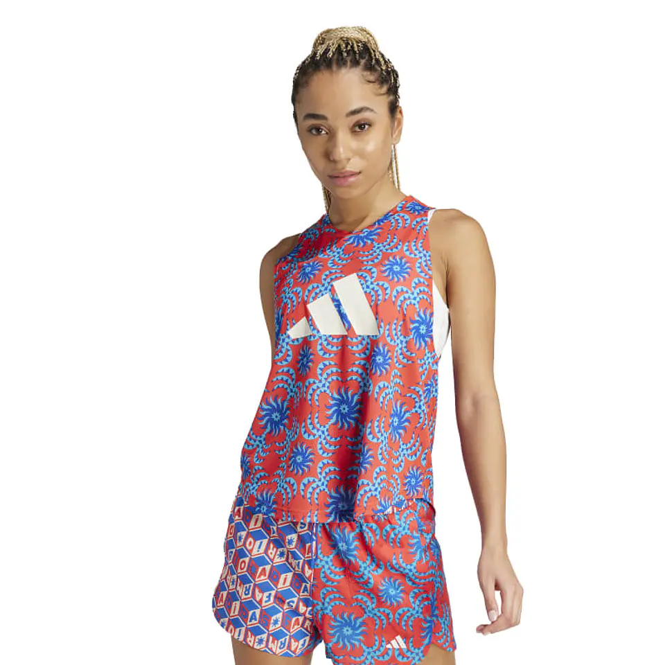 Polera Mujer Multicolor Adidas IQ4494 1