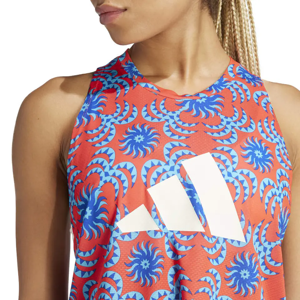 Polera Mujer Multicolor Adidas IQ4494 3