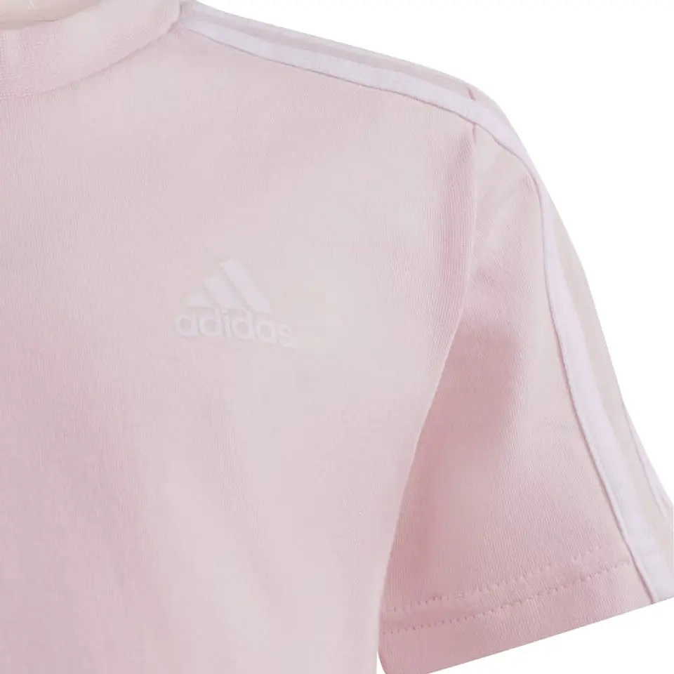 Polera Niño/a Rosada Adidas IS2446 4