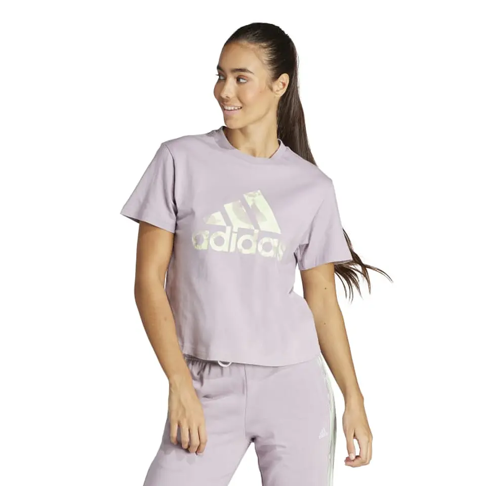 Polera Mujer Morado Adidas IS4256 1
