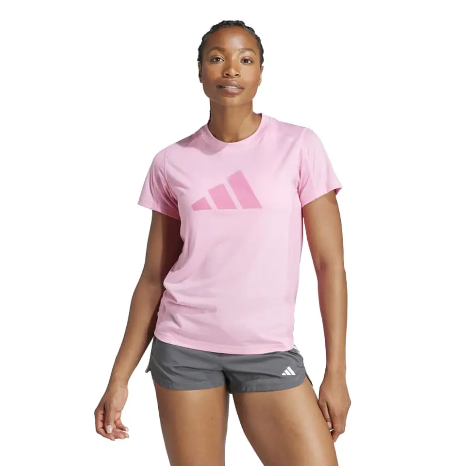 Polera Mujer Rosada Adidas IT0546 1