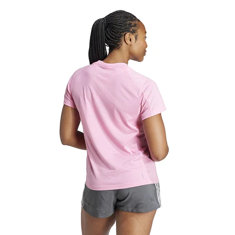 Polera Mujer Rosada Adidas IT0546