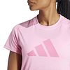 Polera Mujer Rosada Adidas IT0546