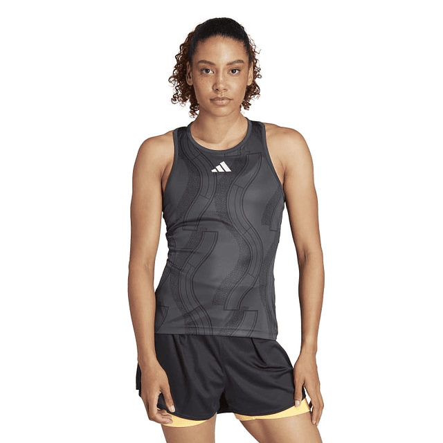 Polera Mujer Negra Adidas IT6574