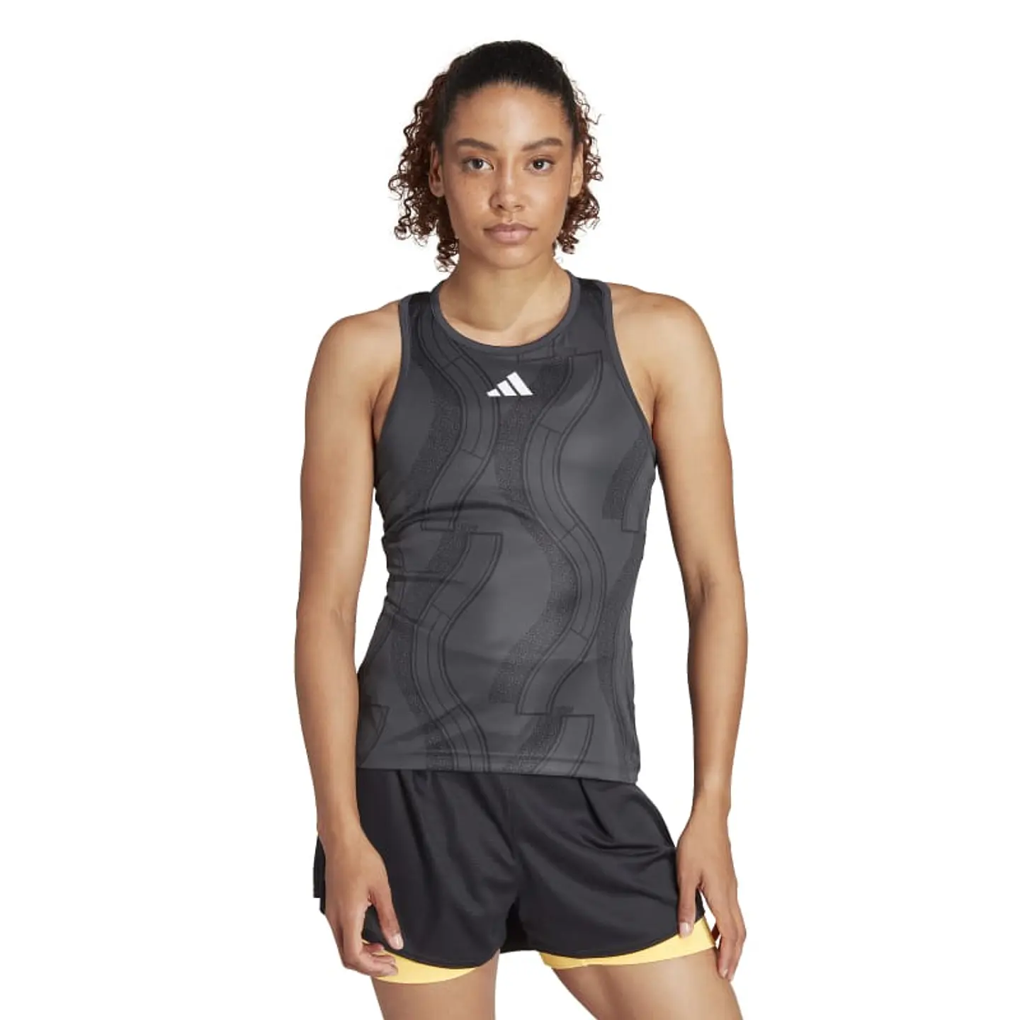 Polera Mujer Negra Adidas IT6574 1
