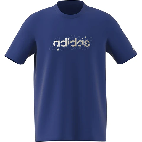 Polera Hombre Azul Adidas IV6990