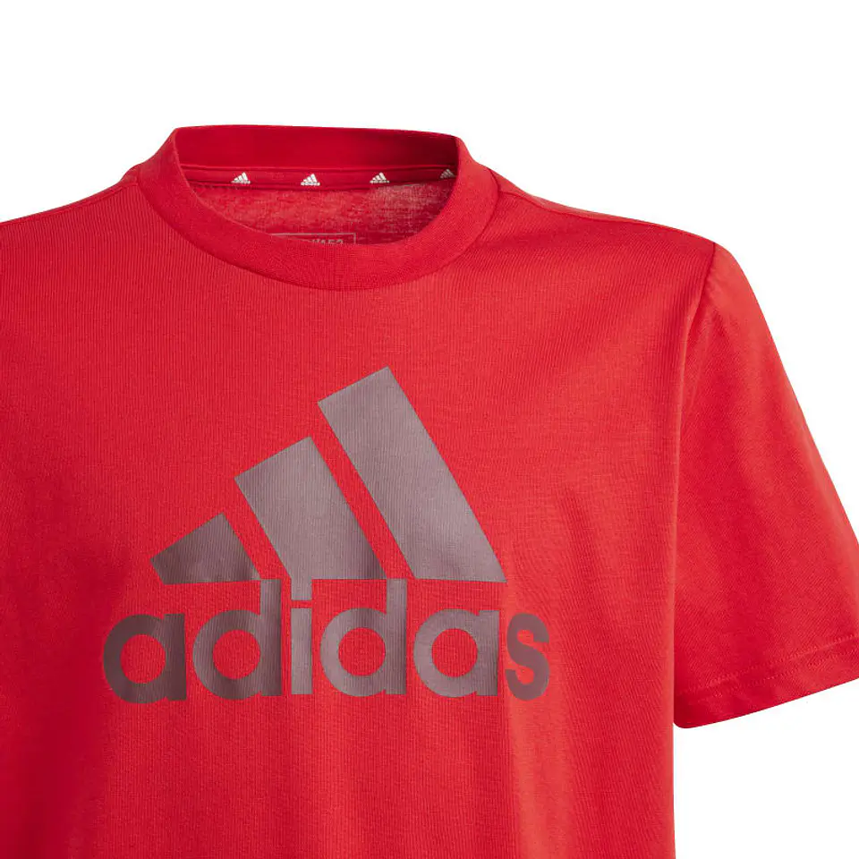 Polera Juvenil Rojo Adidas IJ6262 3