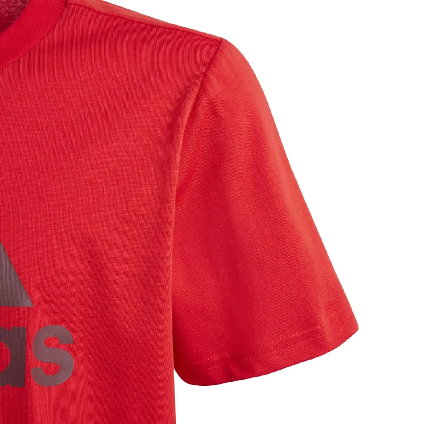 Polera Juvenil Rojo Adidas IJ6262 4