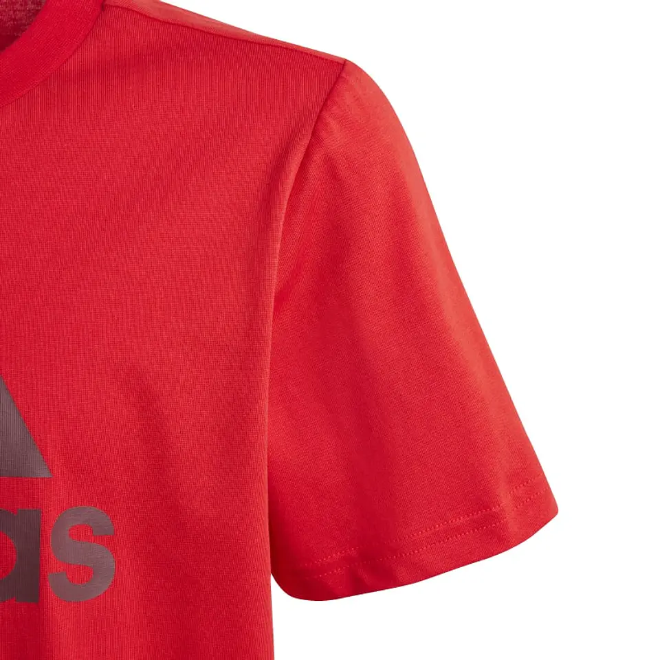 Polera Juvenil Rojo Adidas IJ6262 4