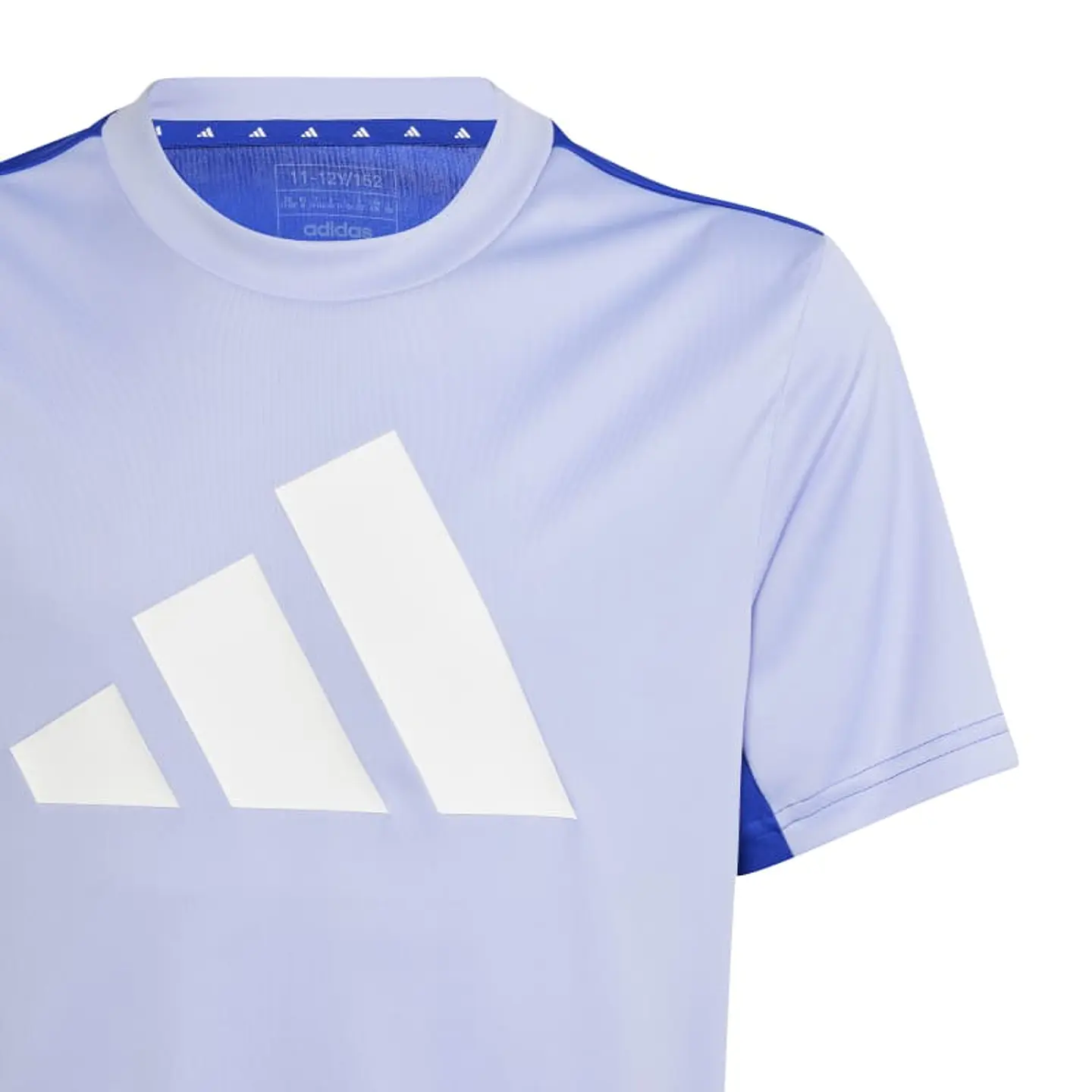 Polera Juvenil Azul Adidas IR7528 5