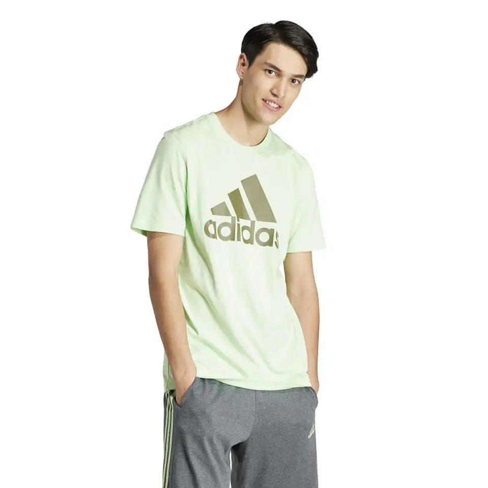 Polera Hombre Verde Adidas IS1302 1