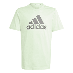 Polera Juvenil Verde Adidas IS2581