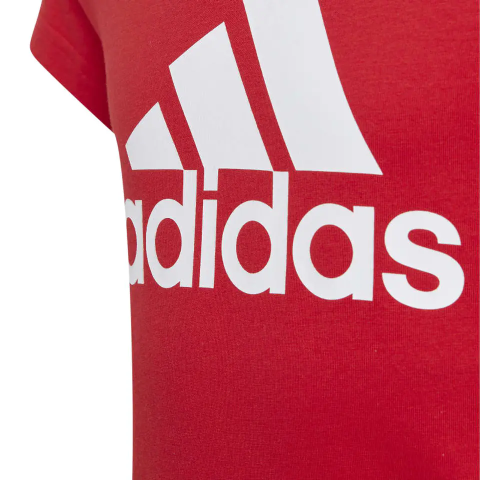 Polera Juvenil Rojo Adidas IS2642 3