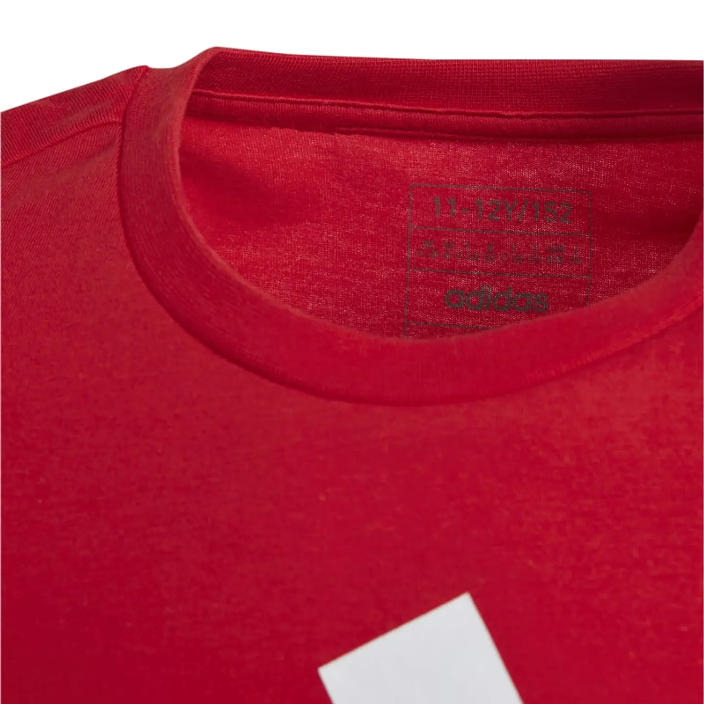 Polera Juvenil Rojo Adidas IS2642 5
