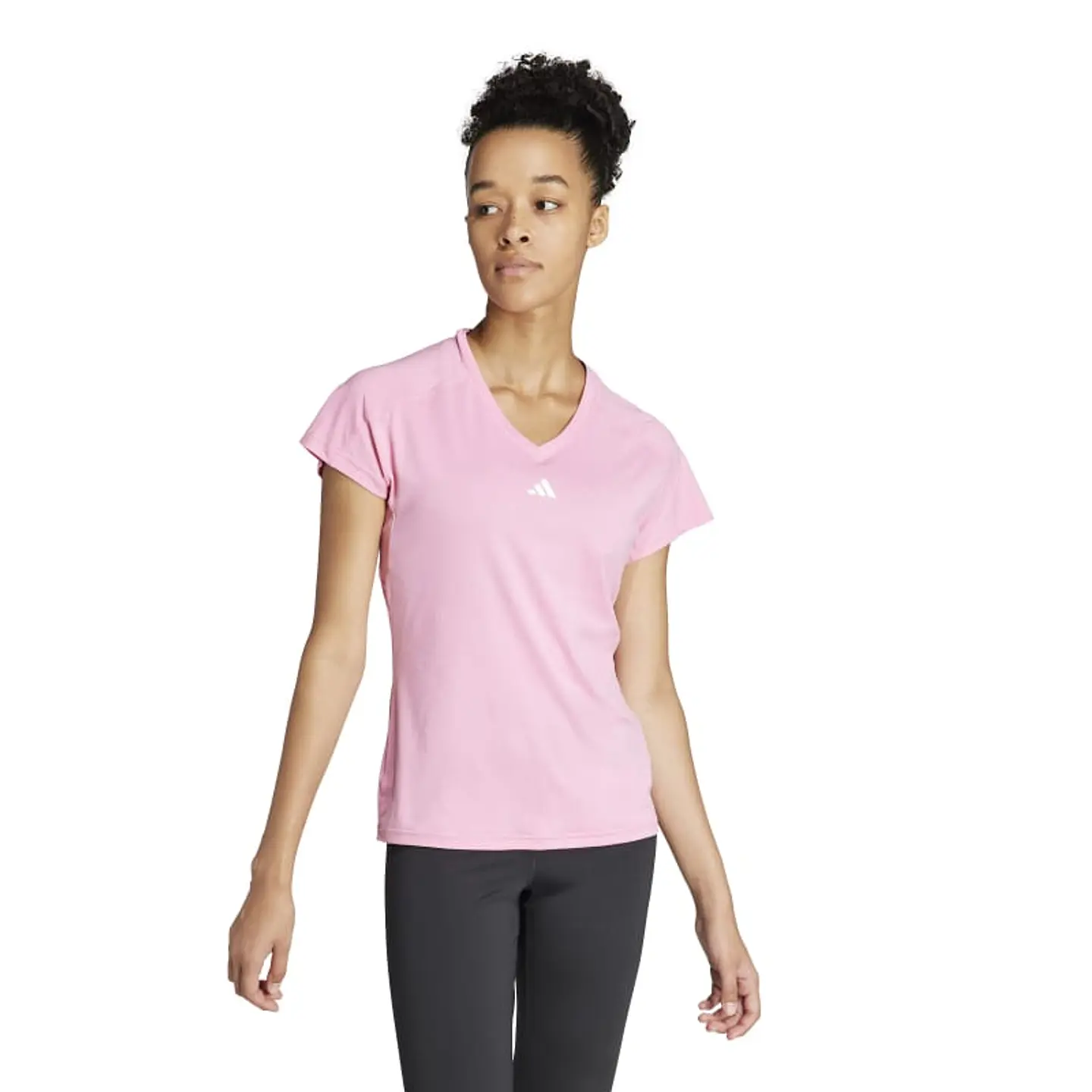 Polera Mujer Rosado Adidas IS3963 1