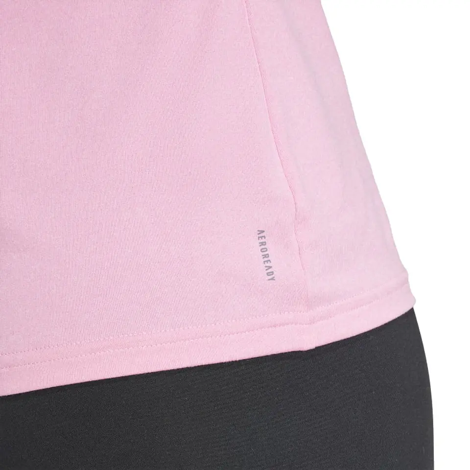 Polera Mujer Rosado Adidas IS3963 4