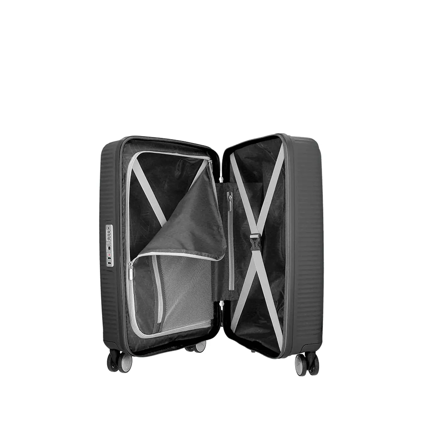 Maleta Negra Cabina Saxoline 9090310411CNU 3