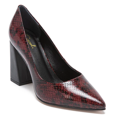 Zapato Mujer Burdeo Gacel 659368