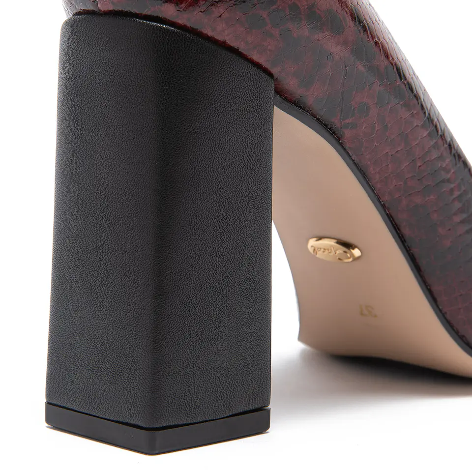 Zapato Mujer Burdeo Gacel 659368 2