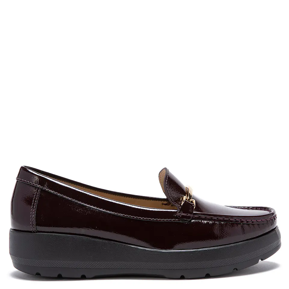 Mocasín Mujer Burdeo Gacel 659285 4