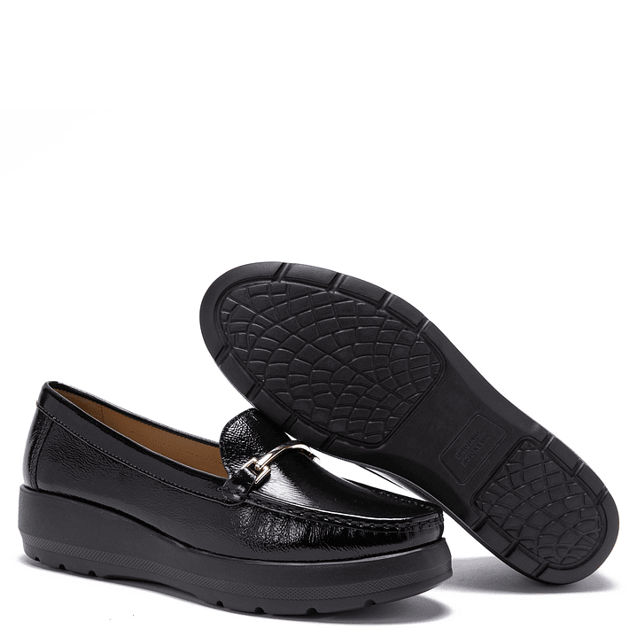 Mocasín Mujer Negro Gacel 659286 2