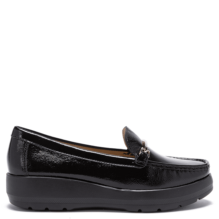 Mocasín Mujer Negro Gacel 659286 4