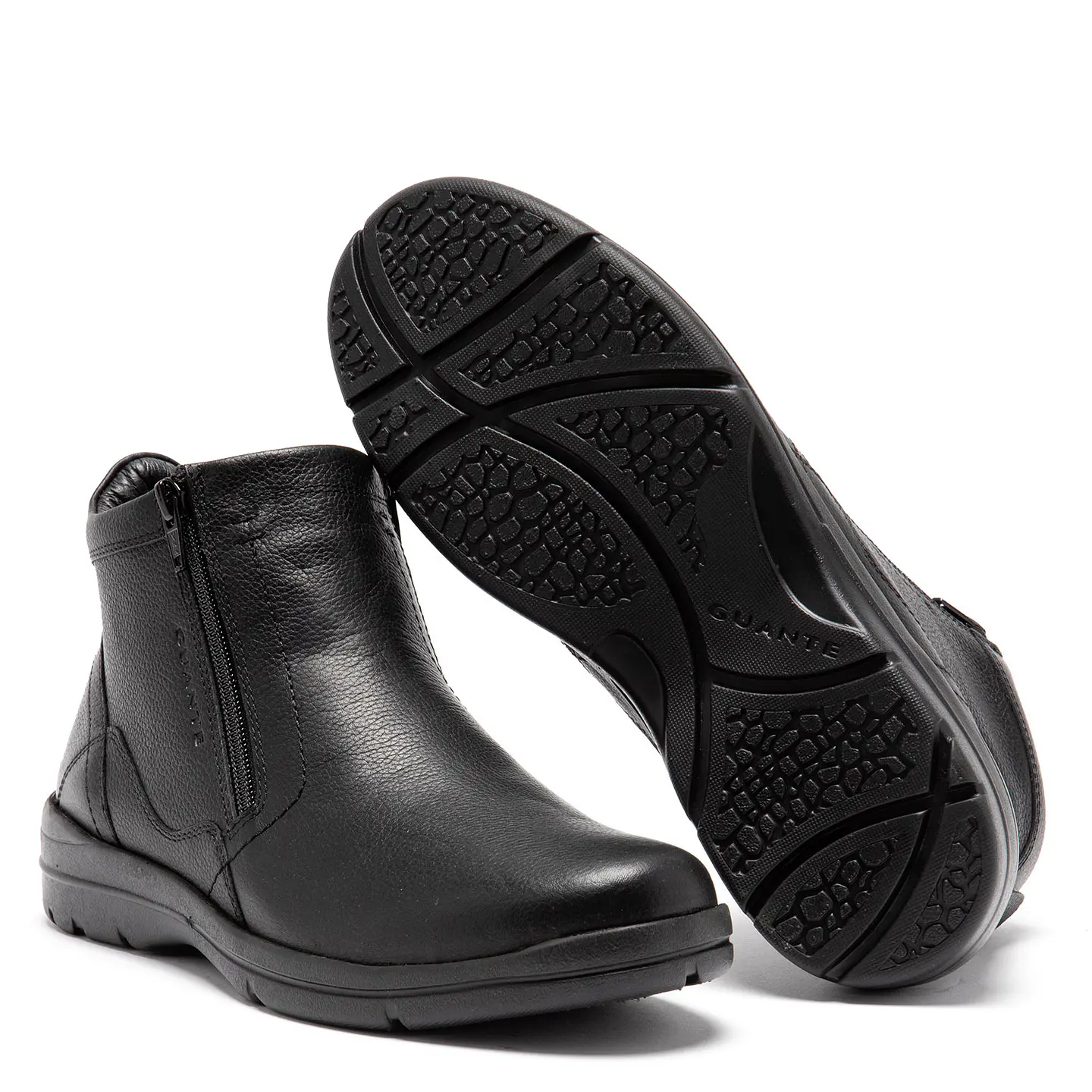 Zapato Hombre Negro Guante 35398 2