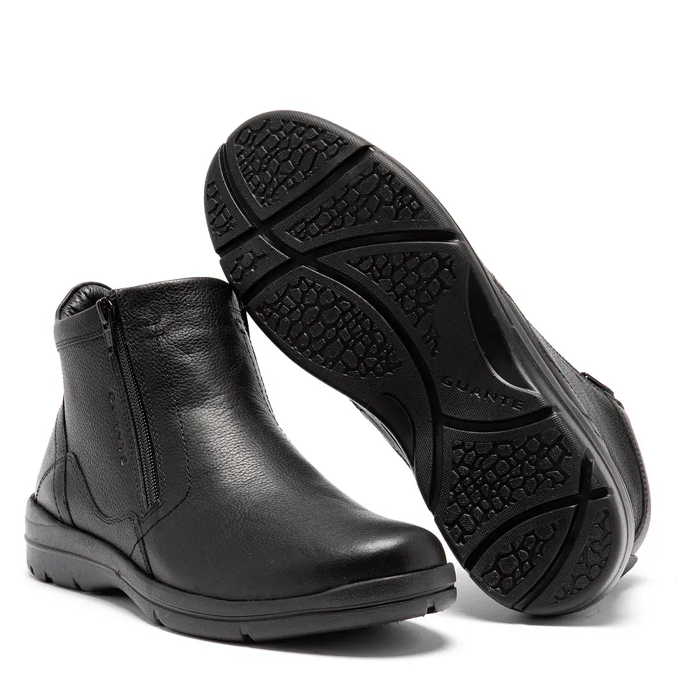 Zapato Hombre Negro Guante 35398 2