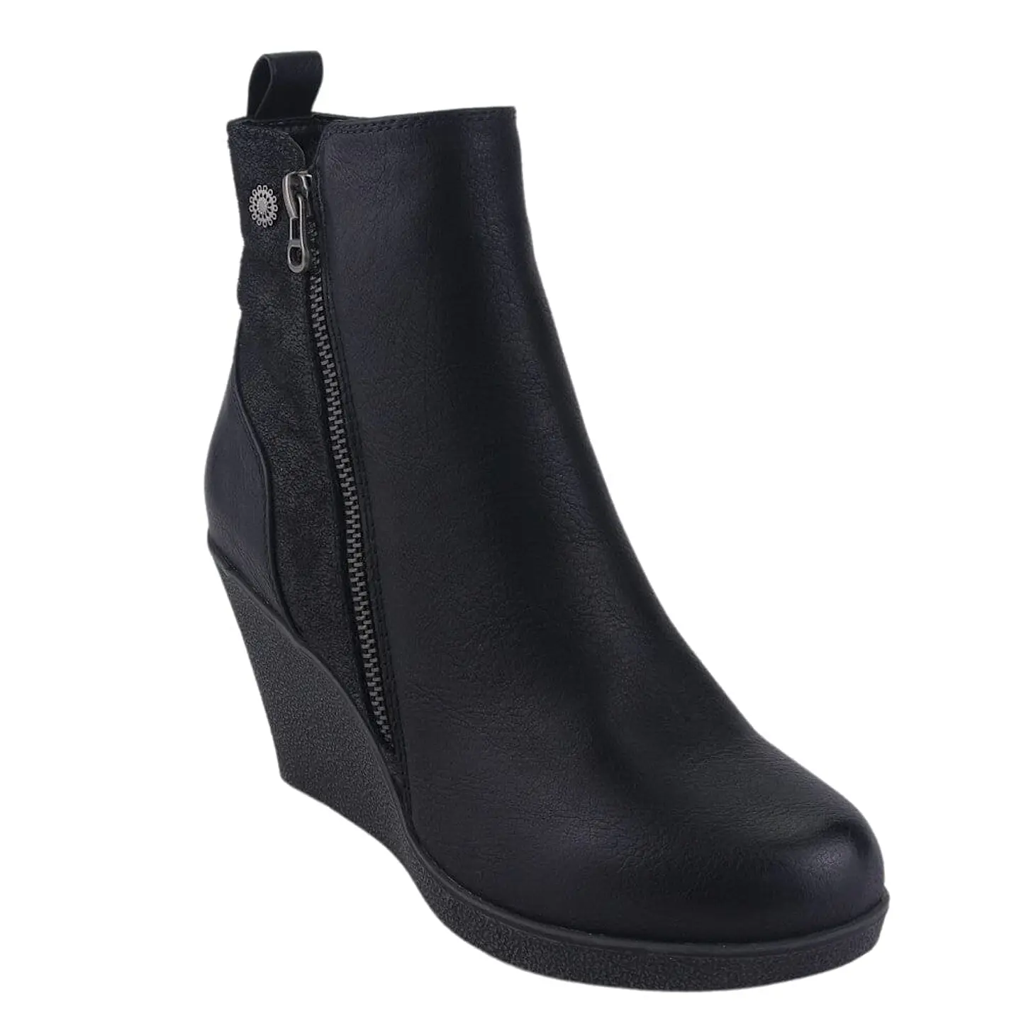Botín Mujer Negro Chalada 1-WEDGE-41BK 1