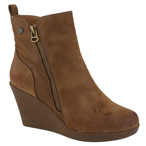Botín Mujer Camel Chalada 1-WEDGE-41CA