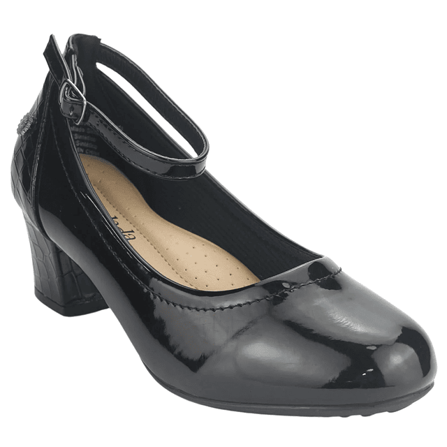 Zapato Mujer Negro Chalada 12-FLEXI-27BK