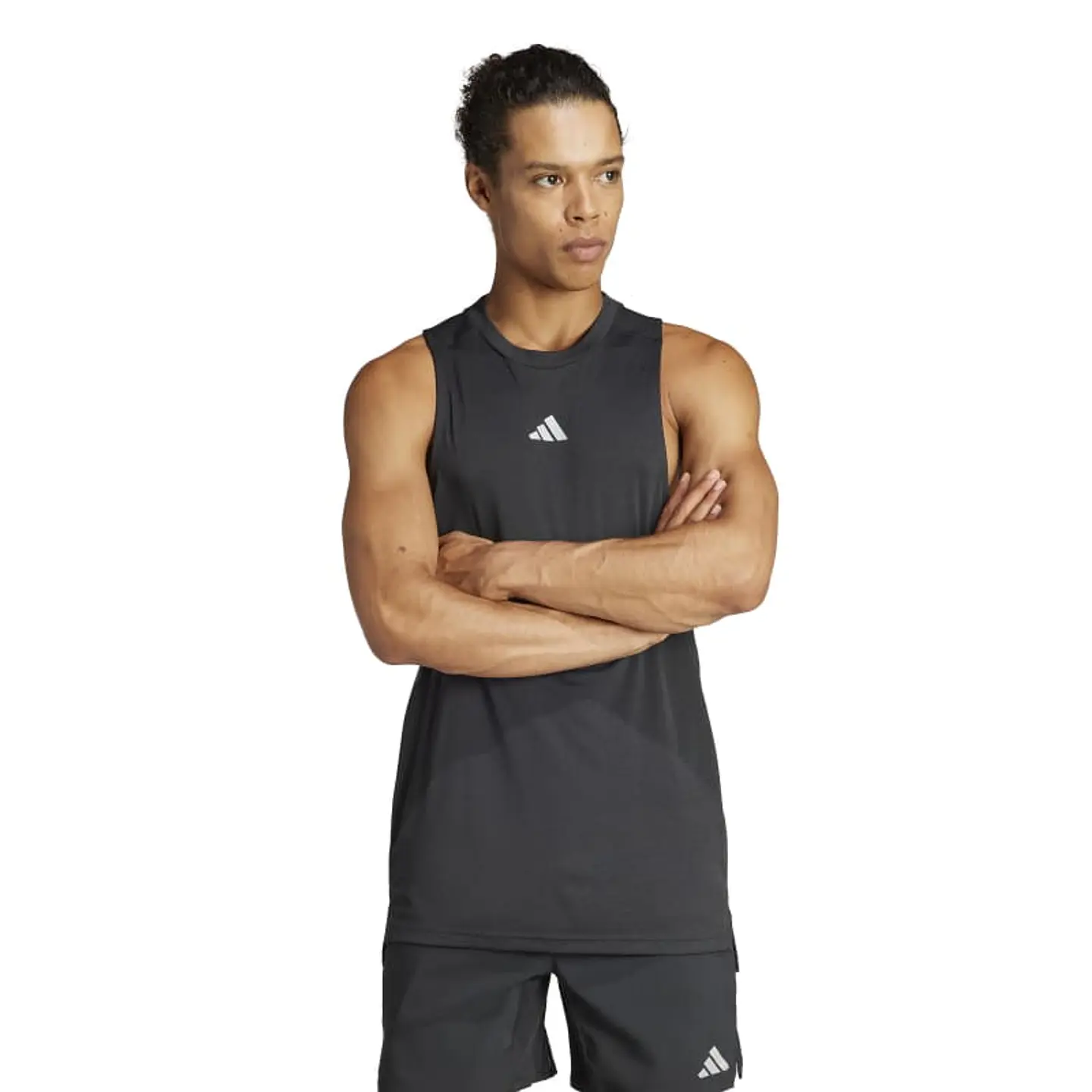 Polera Hombre Negra Adidas IL7127 1