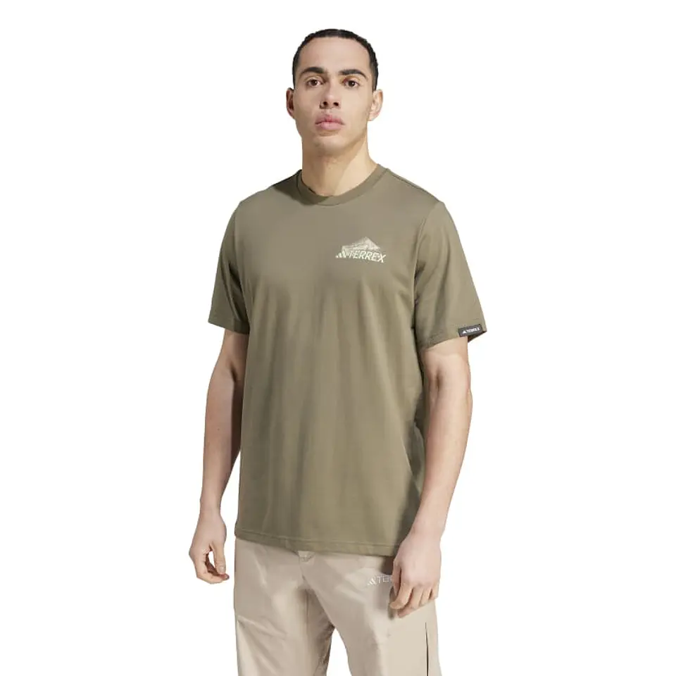Polera Hombre Verde Adidas IM8368 1