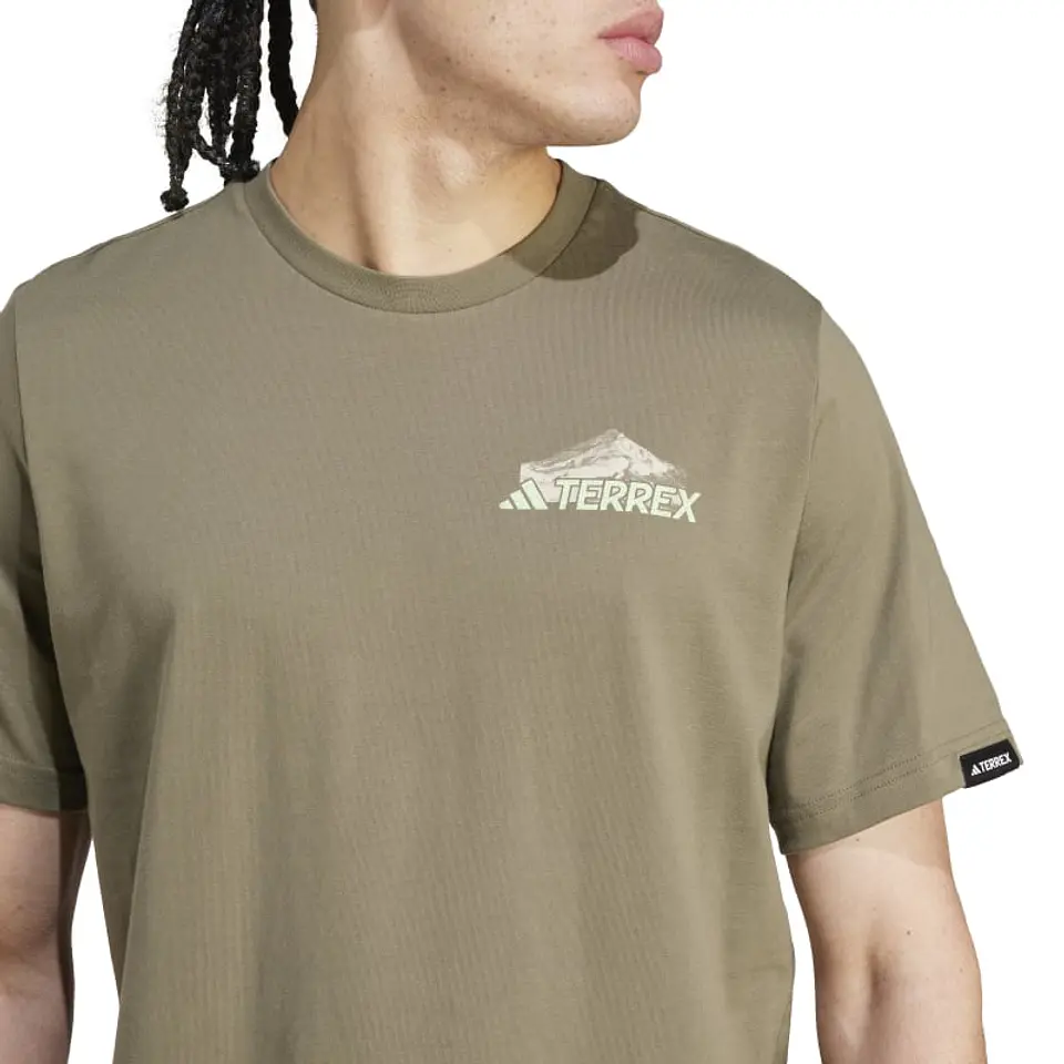 Polera Hombre Verde Adidas IM8368 4