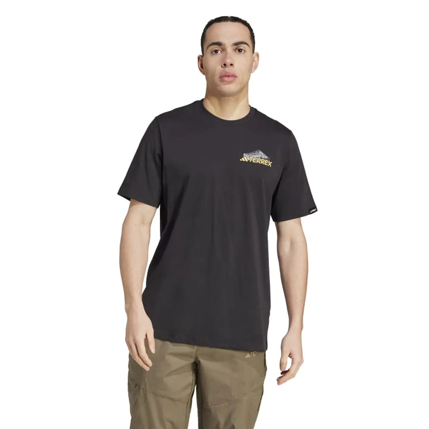 Polera Hombre Negra Adidas IM8369 1