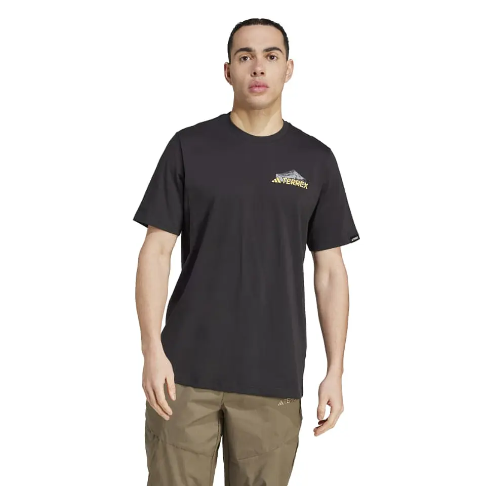 Polera Hombre Negra Adidas IM8369 1