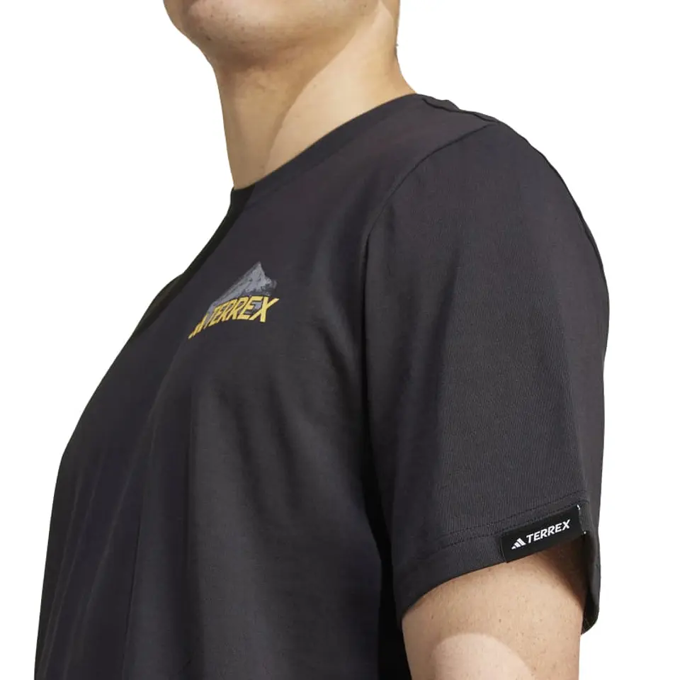 Polera Hombre Negra Adidas IM8369 4