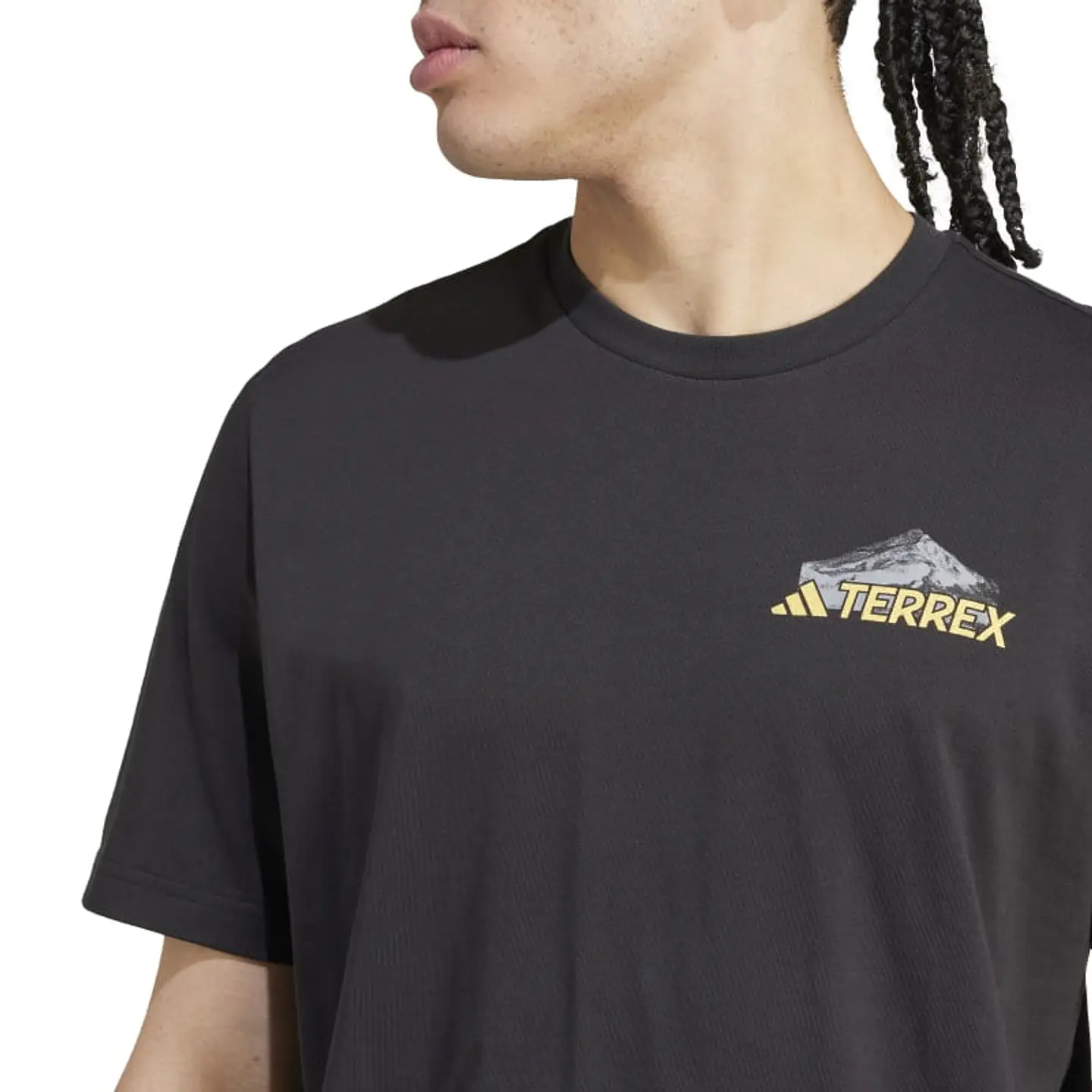 Polera Hombre Negra Adidas IM8369 5