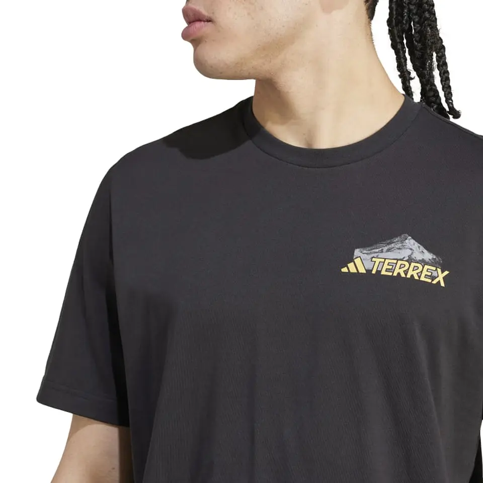 Polera Hombre Negra Adidas IM8369 5