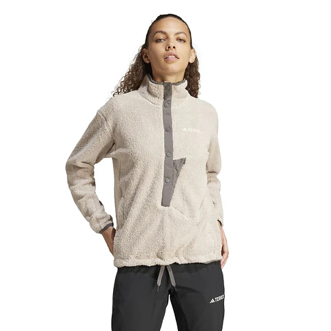 Polerón Mujer Beige Adidas IN0016