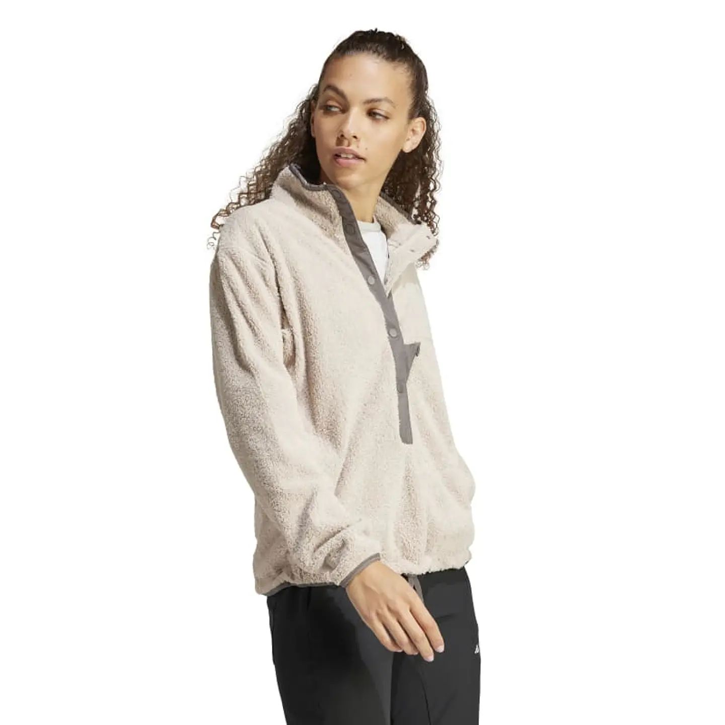 Polerón Mujer Beige Adidas IN0016 3