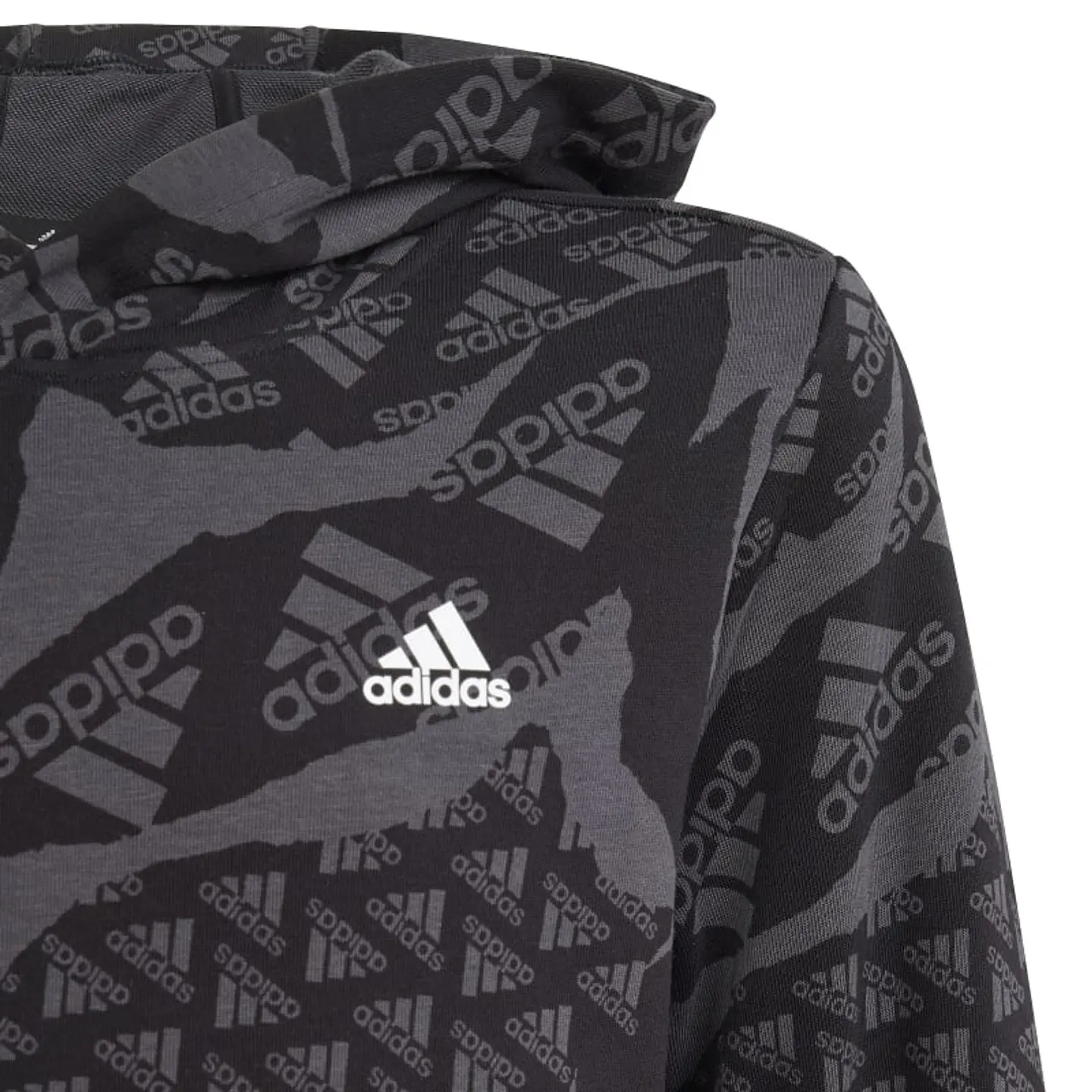 Polerón Juvenil Negro Adidas IQ4110 4