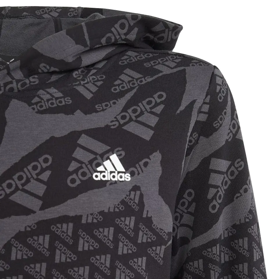 Polerón Juvenil Negro Adidas IQ4110 4