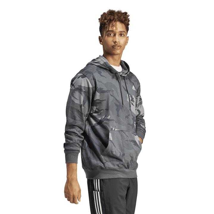 Polerón Hombre Negro Adidas IS2021 3