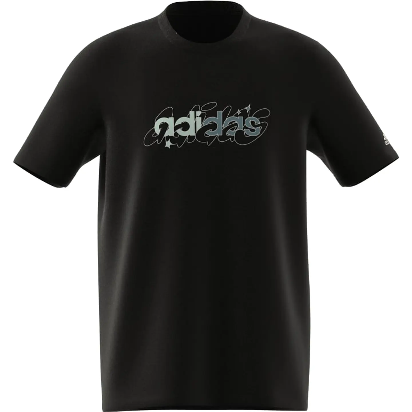 Polera Hombre Negra Adidas IV6991 1
