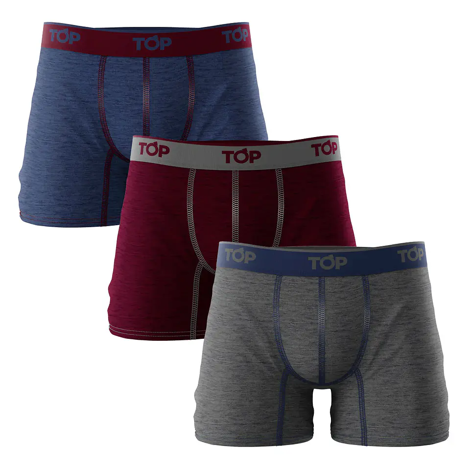 Boxer Hombre Multicolor Top 208BAMP/3 1