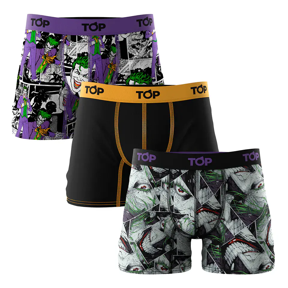 Boxer Hombre Multicolor Top 208ADCP/3 2