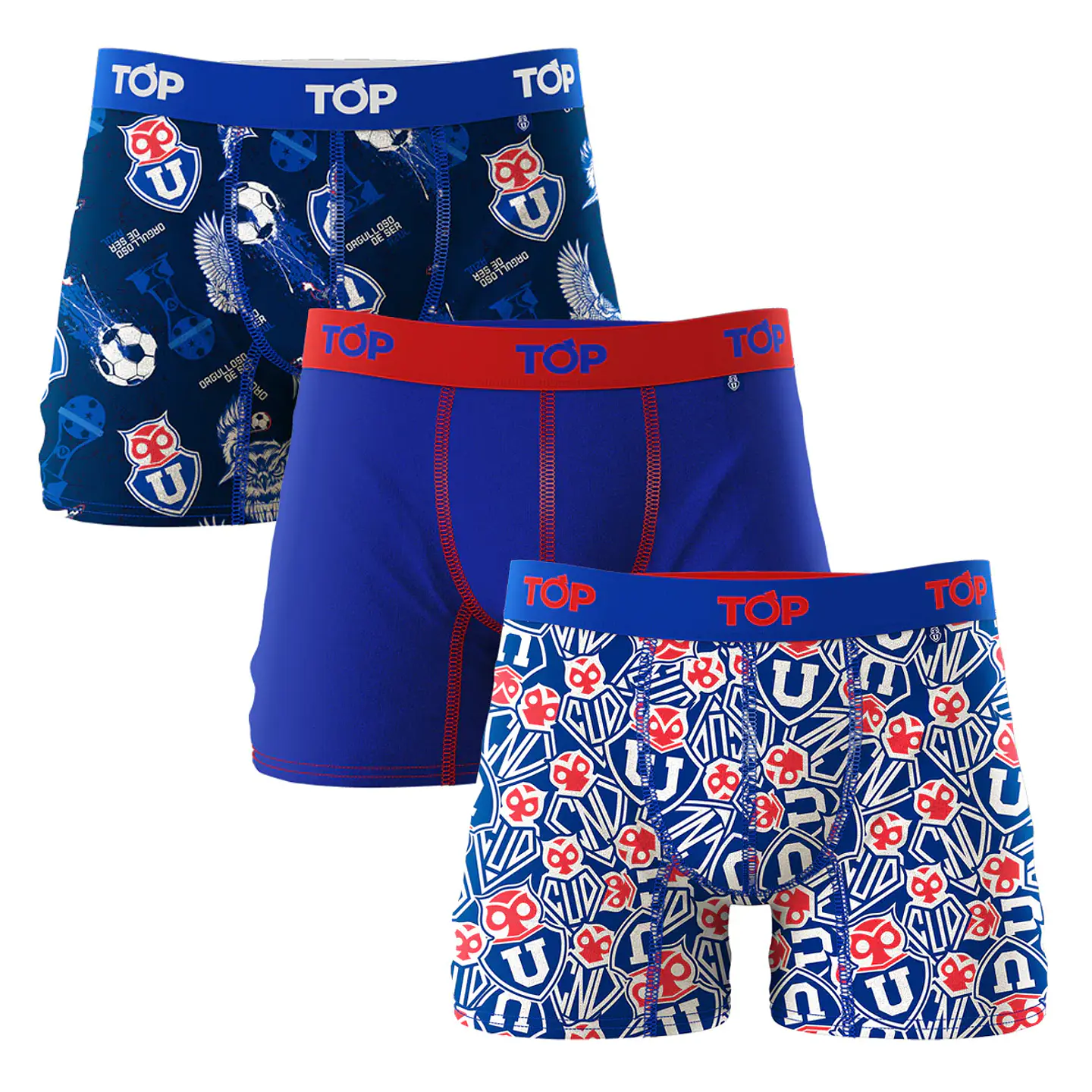 Boxer Hombre Multicolor Top 208AUCHP/3 1