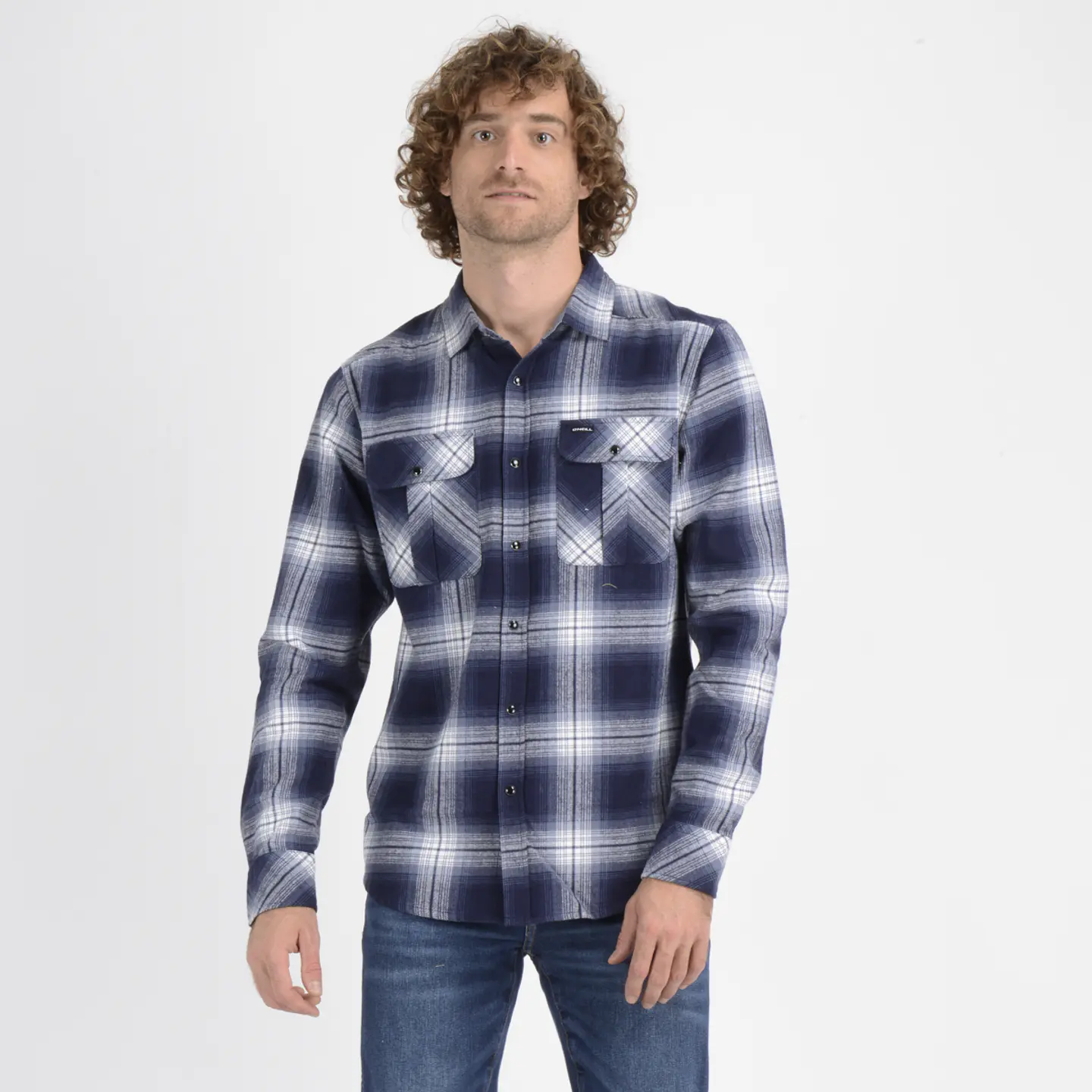 Camisa Hombre Azul Oneill 14110702 1