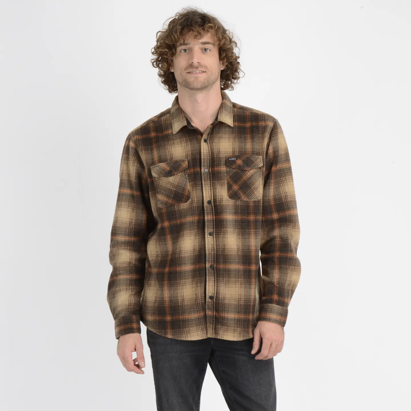 Camisa Hombre Café Oneill 14110704 1